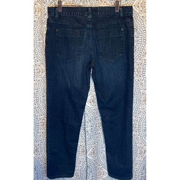 Mossimo Skinny Boyfriend Jeans Size 4 Dark Wash Denim Womens Casual Stylish - Picture 3 of 10